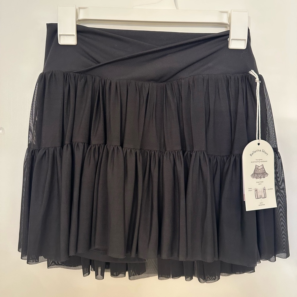 Black Blogilates Ballerina Skort